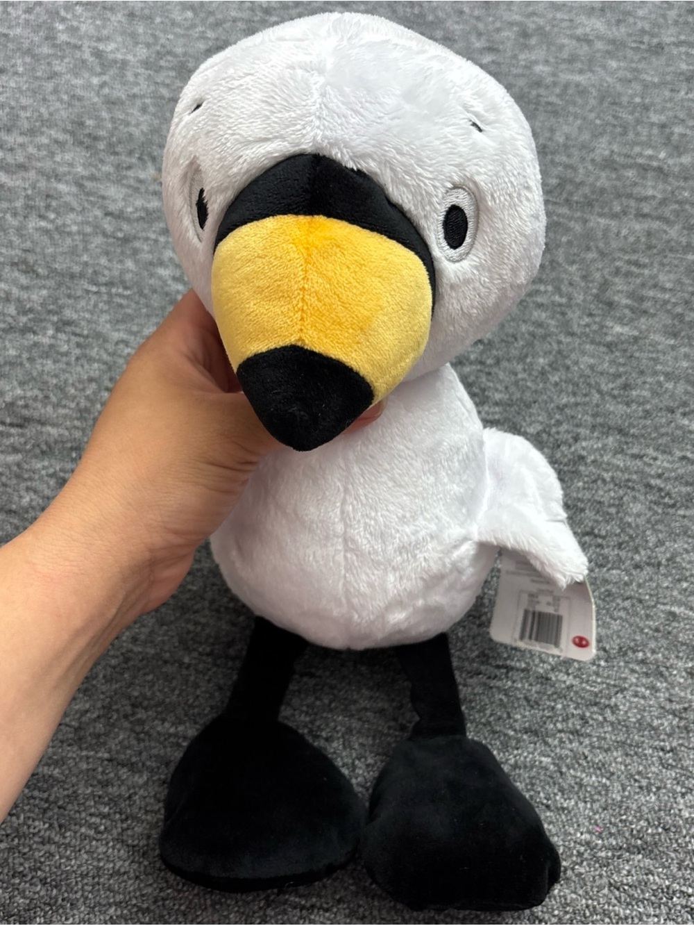 Kohl's Cares Duck & Goose Goose Plush Stuffed Animal 2024 White Black Yellow
